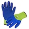 Azusa Safety Coated Winter Work Gloves, Acrylic Lining, Hi-Vis Lime/Blue, Large LW1010 - alternate 1